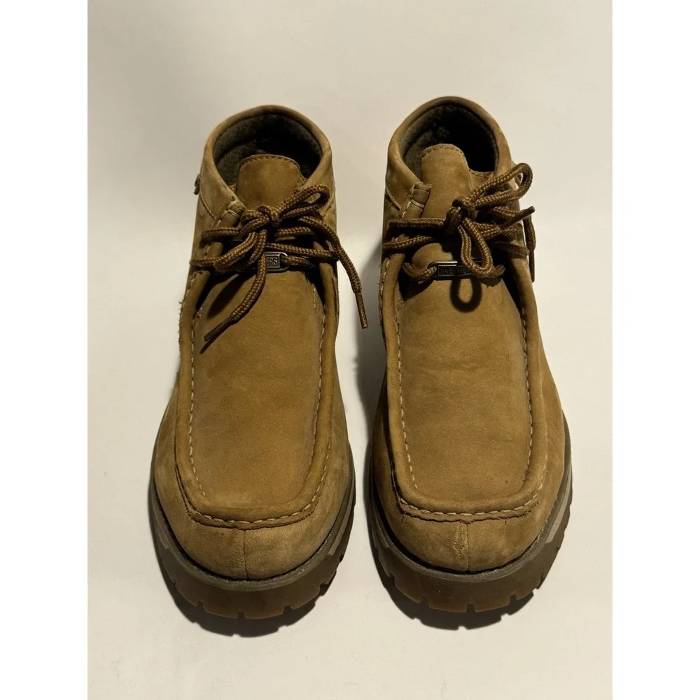 Skechers Collection Men's Size 10.5 Suede Ankle Boot Lace Up Relax Fit